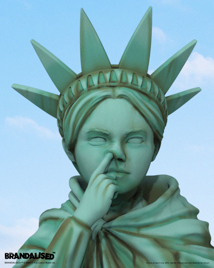 Banksy's Liberty Girl Freedom Edition by Brandalised : 下呂温泉 留