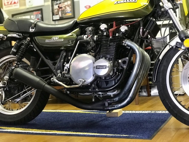 NEWモリワキ黒鉄モナカ情報 & Z400FX 復刻 モリワキ手曲げショート管は