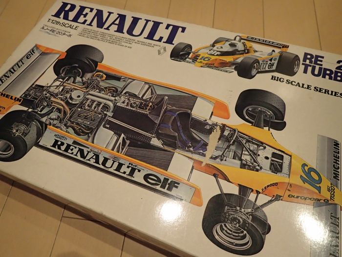 プラモ製作記 6 RENAULT RE20 TURBO 1/12 タミヤ : 小生の備忘録