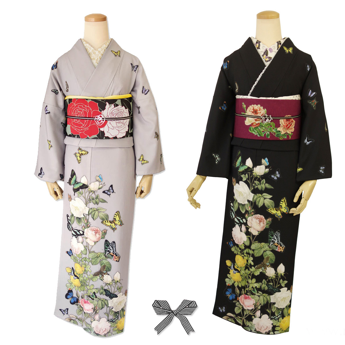 訪問着「薔薇と蝶のワルツ」をご紹介 : mamechiyo modern Blog