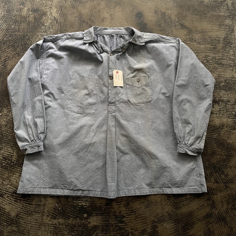 1930's Indigo Houndstooth Butcher Smock : DIGUPPER BLOG