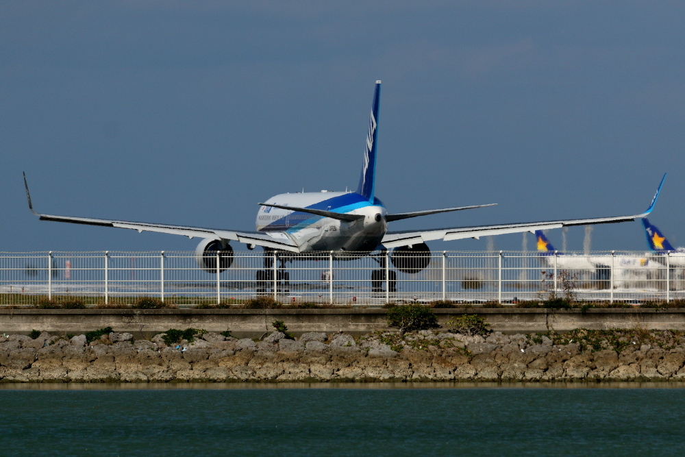 ANA B767-300ER ウィングレット付き : 南の島の飛行機日記