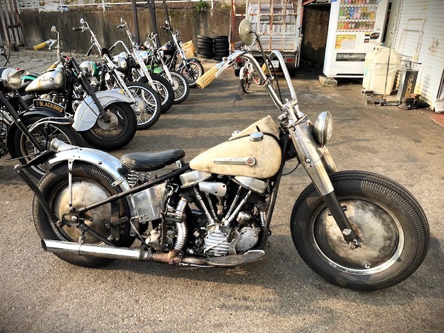 50FL ハーレーパンヘッド 41Φ ハイドラグライド フロントフォーク 50FL