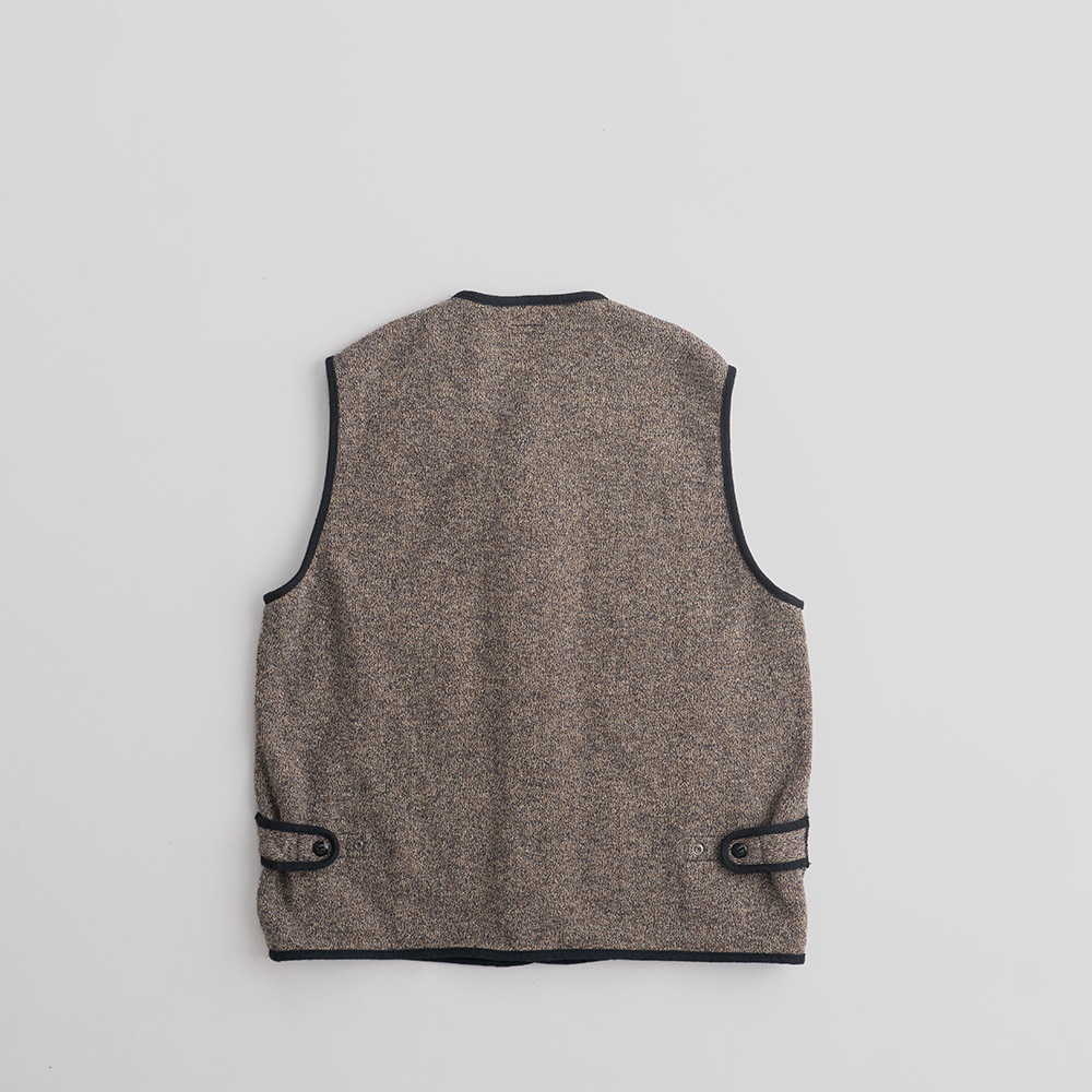 KAPITAL][キャピタル][ビーチ裏毛 ビーチベスト][CHA][EK-1296SJA]