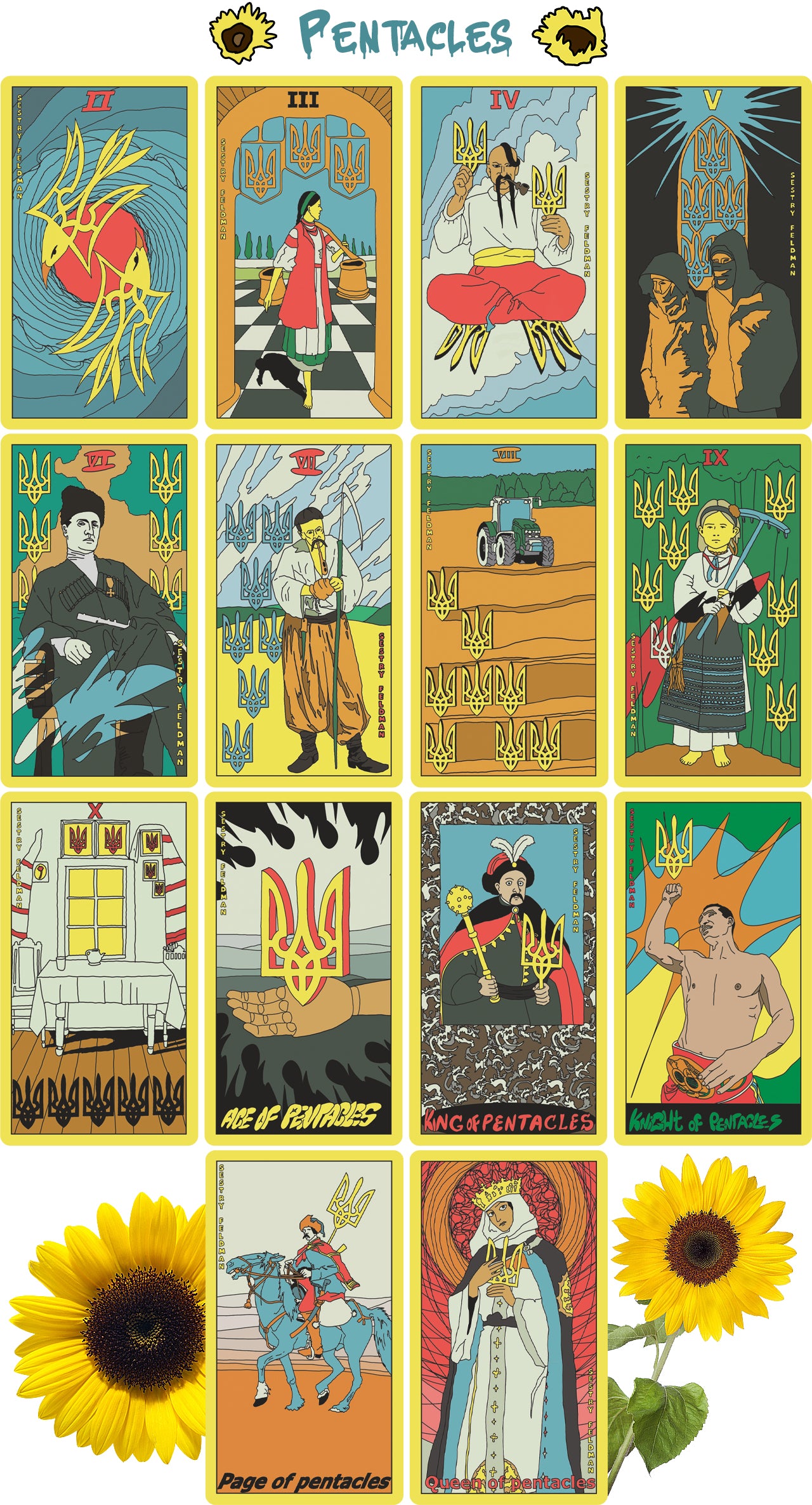 Glory to Ukraine Tarot – Pentagram Publishing