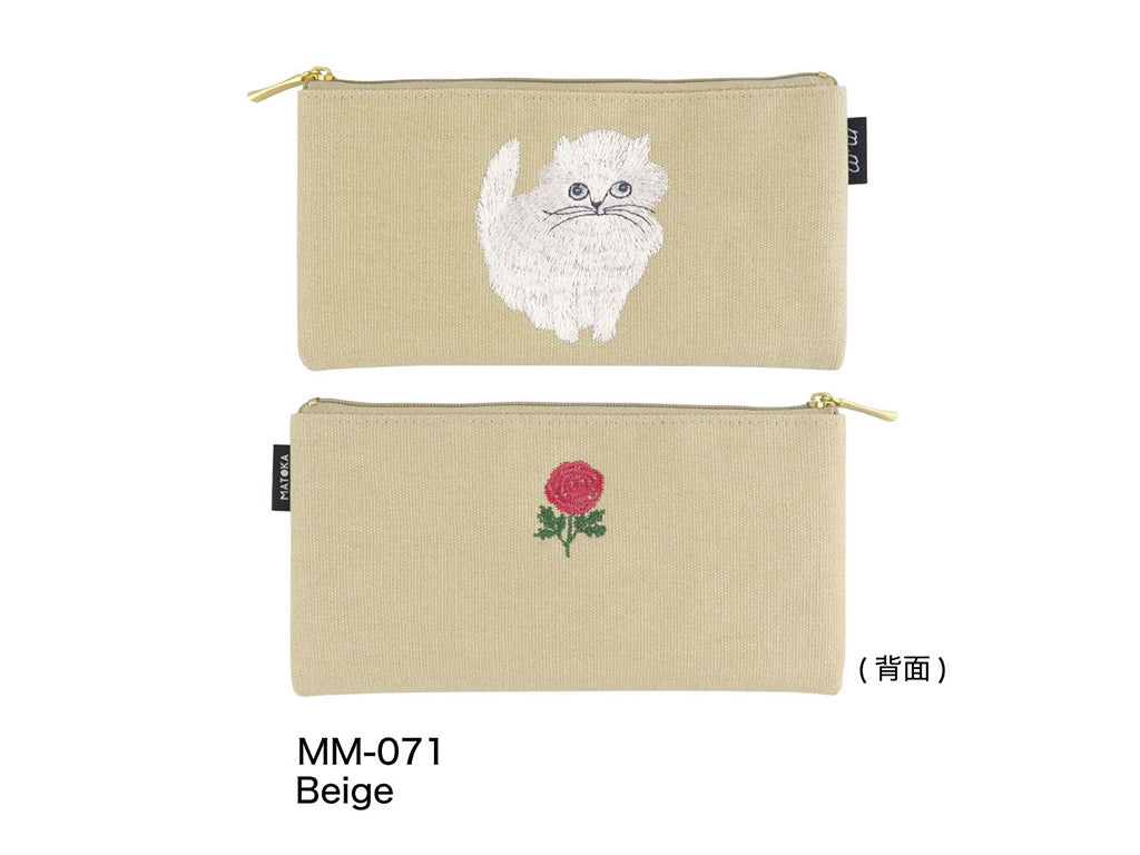 刺しゅうペンケース miyuki matsuo – 文化堂 │ Pentonote