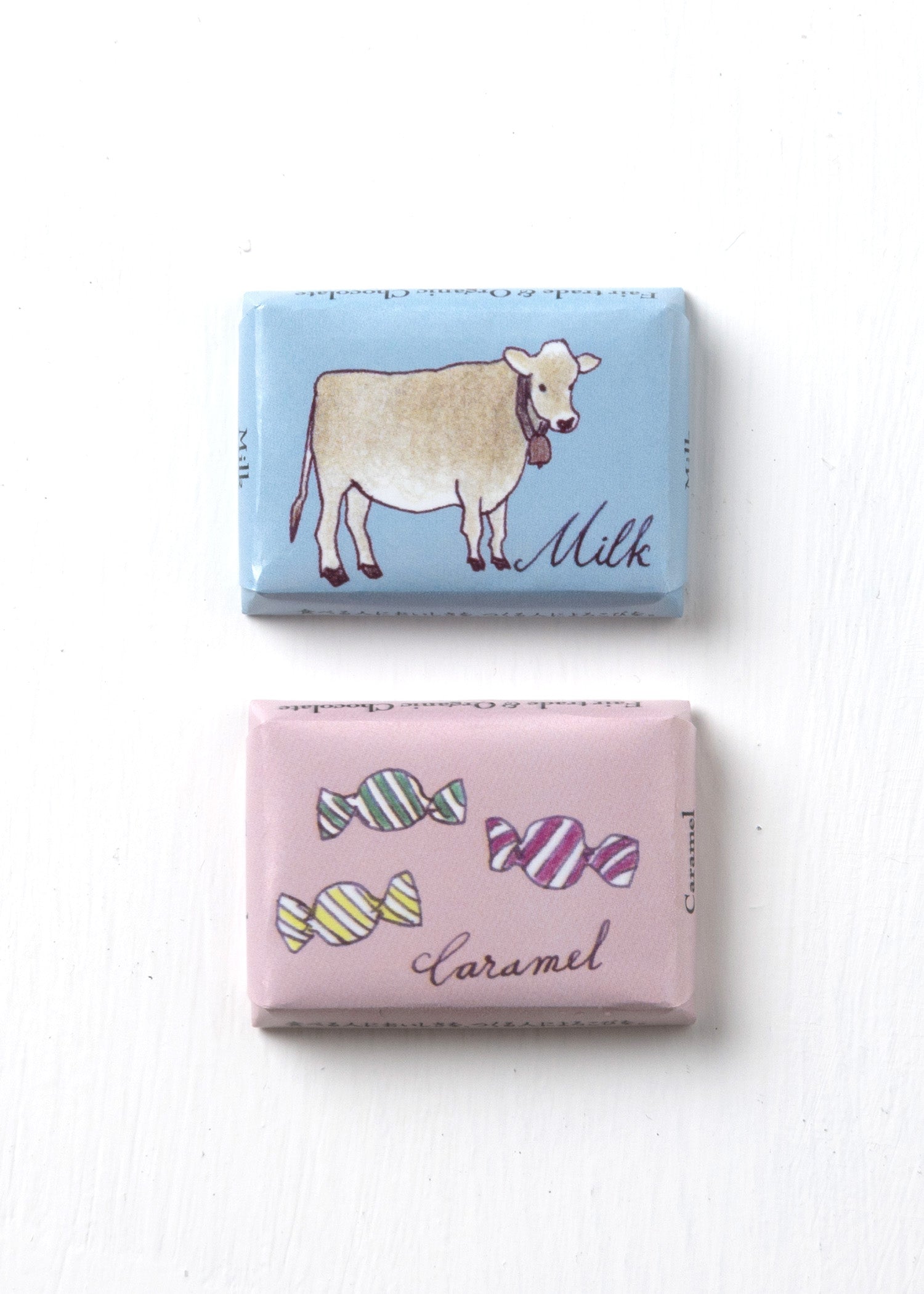 イラスト缶 ウシさん2025 オーガニックミルク＆カラメル