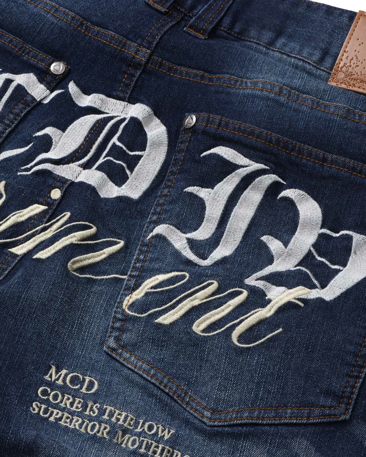 MCD] ストレッチ MAX 刺繍 デニムパンツ | PEET ONLINE STORE