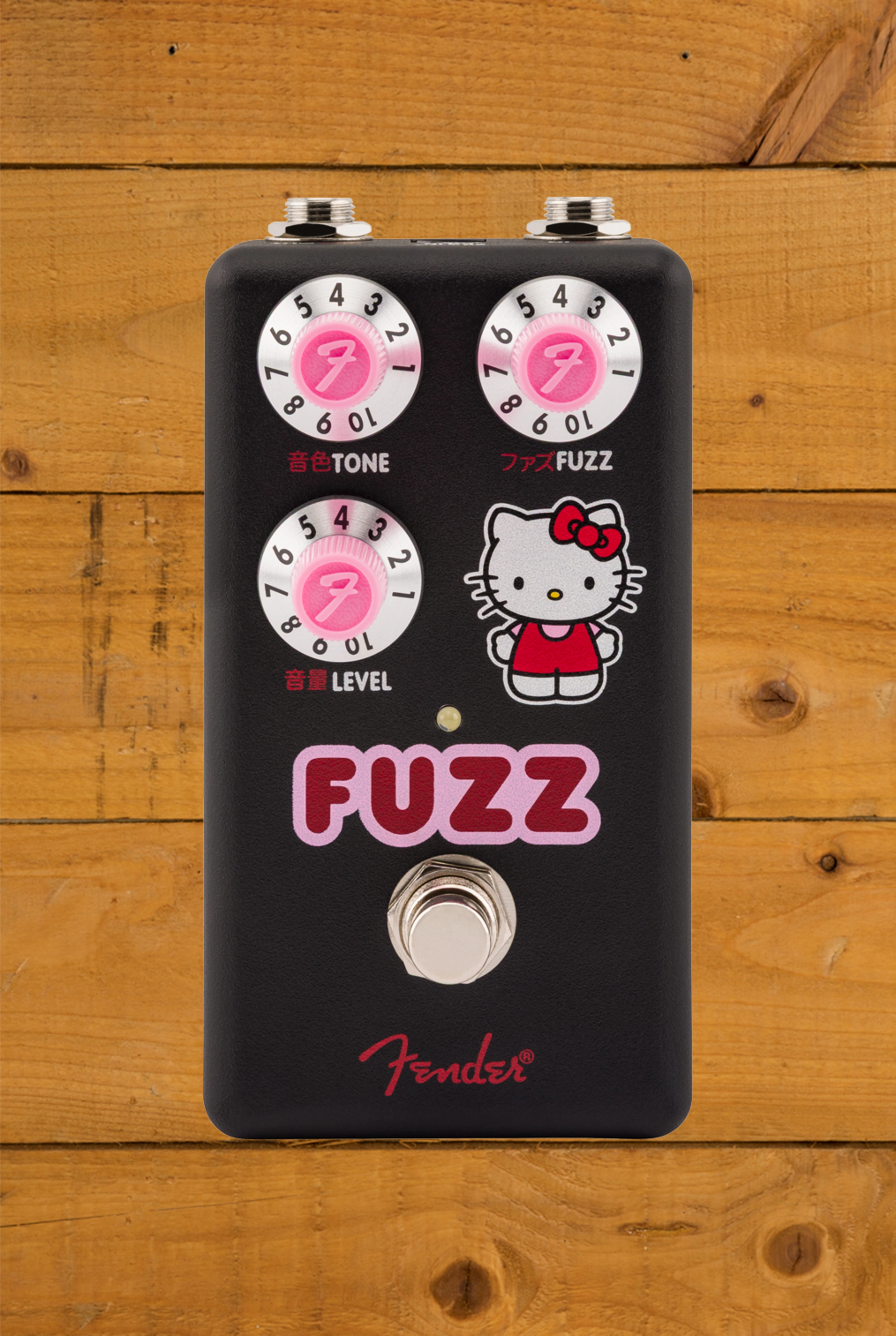 限定品　Fender Hello Kitty Fuzz ブラック　エフェクター Fender® x Hello Kitty® Fuzz Pedal Black