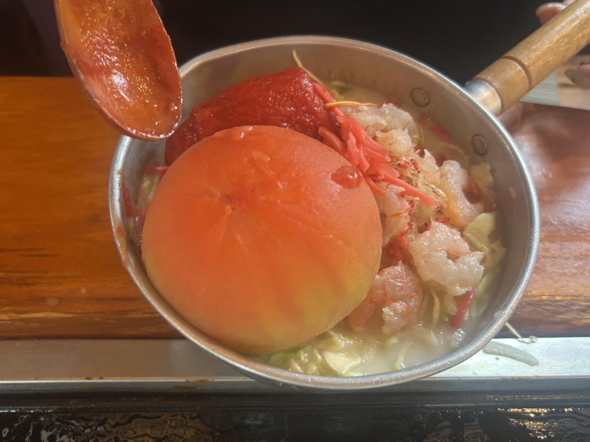 京町の「文重庵」は本格的なもんじゃが楽しめるもんじゃ焼き店