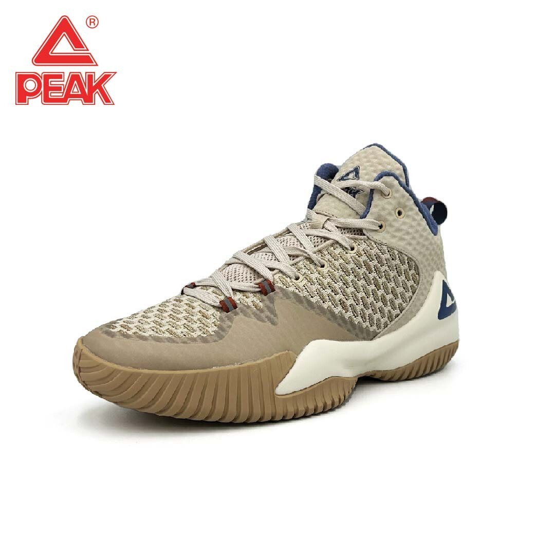 PEAK Men's Basketball Match Shoes - Yellow - Peak Sports Malaysia