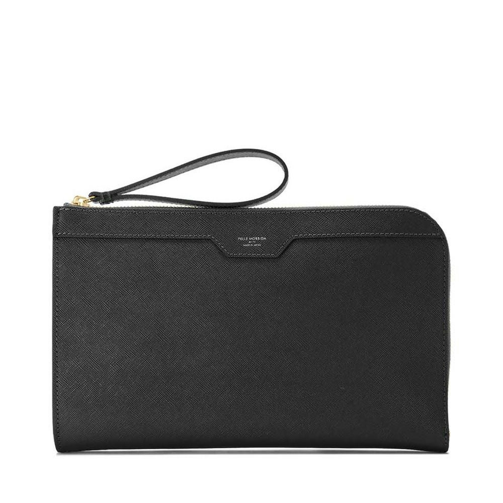 CA011-クラッチバッグ BLACK | PELLE MORBIDA ペッレ モルビダ