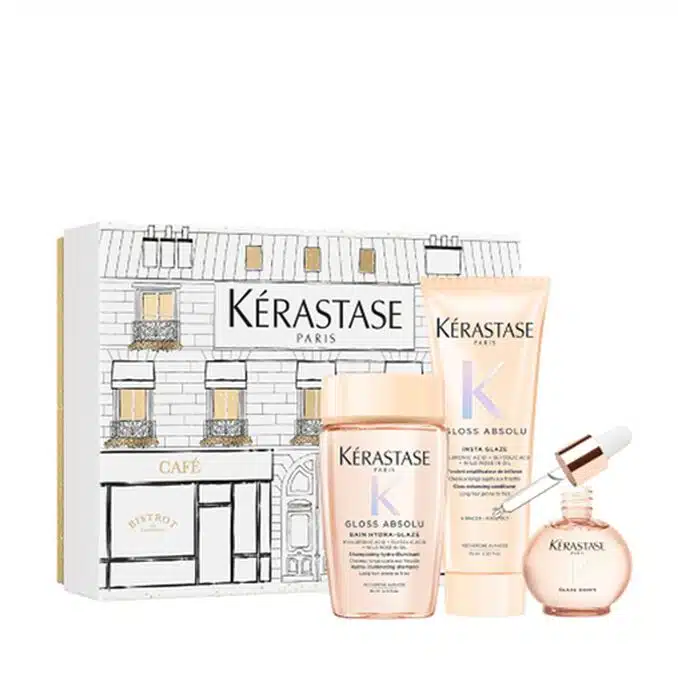 Kérastase Gloss Absolu Travel Size Gift Set | Shine & Frizz