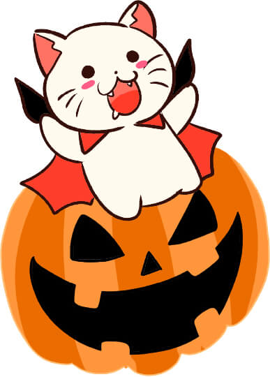 ハロウィンイラスト「にゃんパイヤ」 | 無料ペットイラスト【Pet
