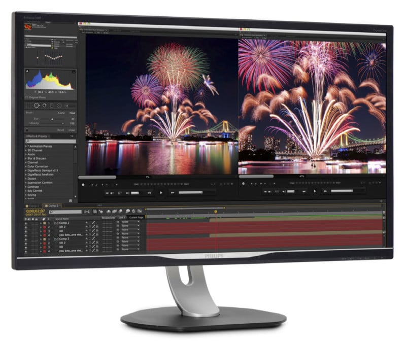 This 32-Inch Philips Display with 99% Adobe RGB and HDR is Only