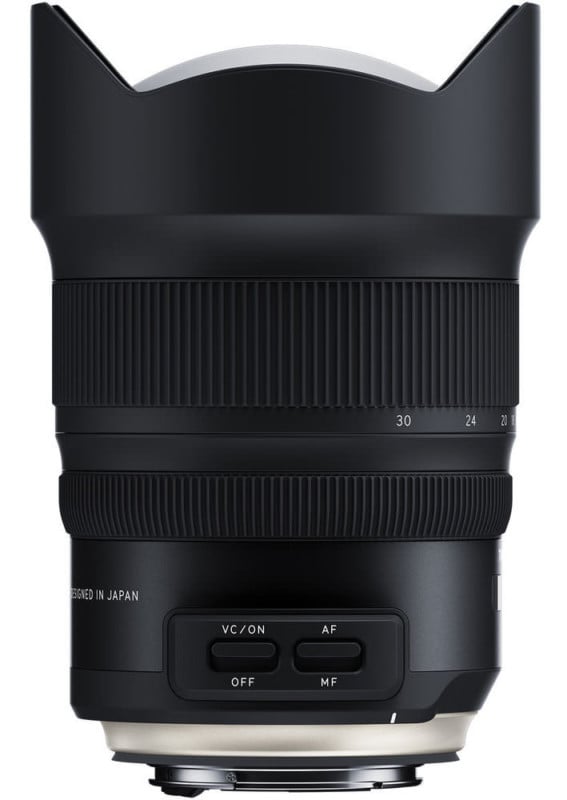 Tamron Unveils the 15-30mm f/2.8 VC G2 for Canon EF and Nikon F