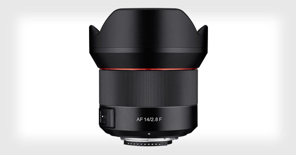 Samyang's New 14mm f/2.8 is Its First AF Lens for Nikon F-Mount