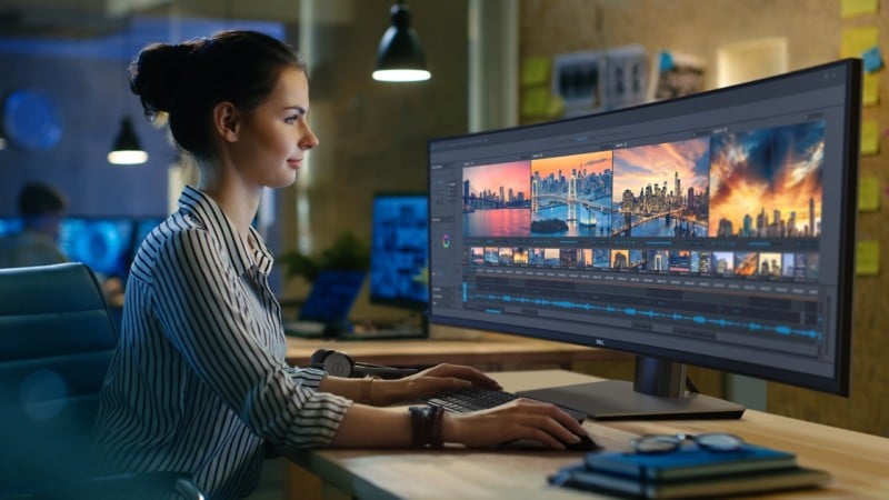 Dell Unveils the World's First 49-inch Monitor with Dual QHD