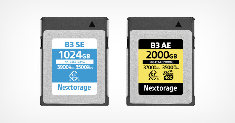 Nextorage's New CFexpress Cards Are Cheaper But Still Super Fast