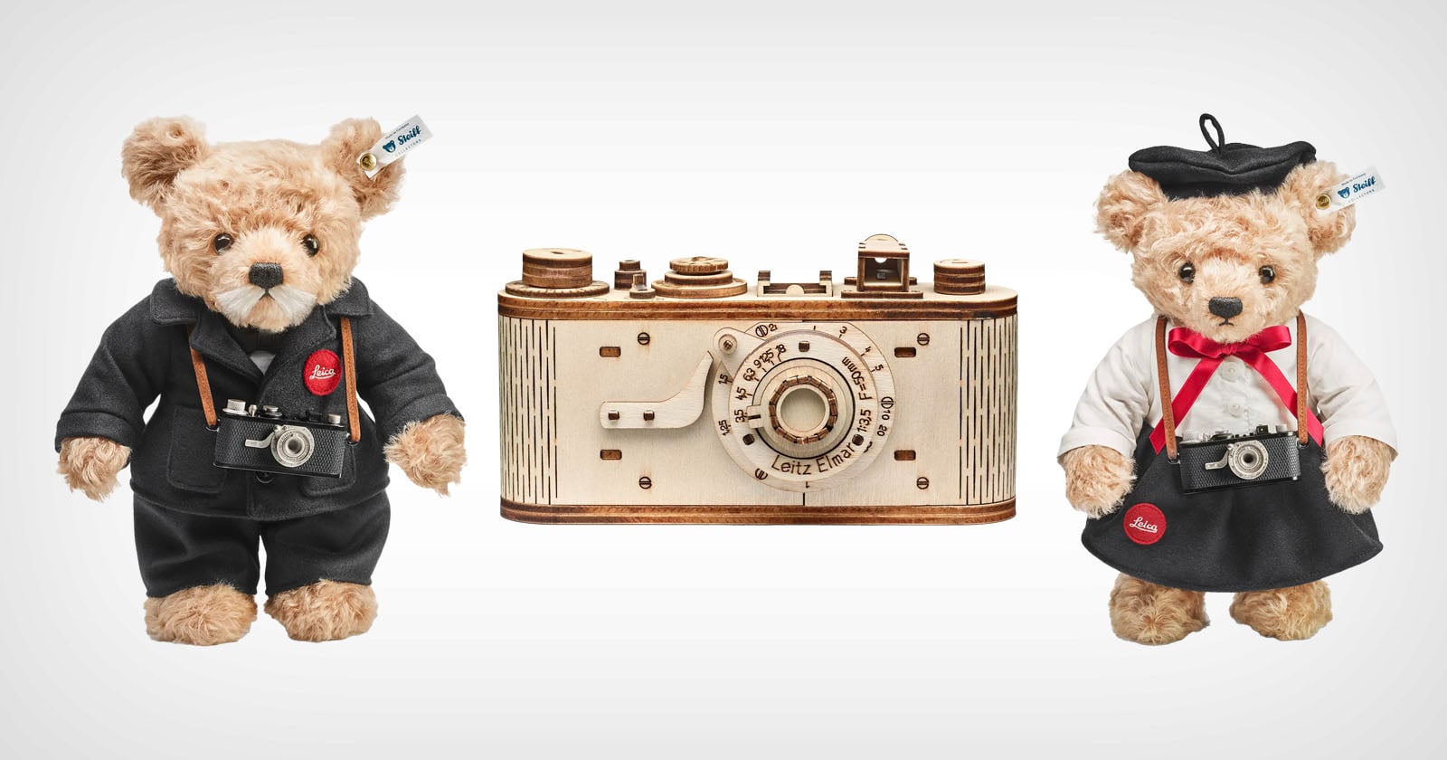 Leica Launches Teddy Bears, Wooden Camera Puzzle, and More to