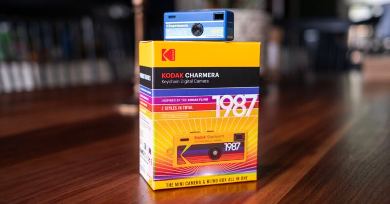The Kodak Charmera is a Tiny Digital Keychain Camera Sold in Blind