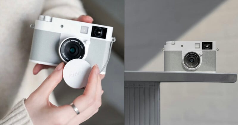 An All-White Fujifilm X half Will Launch Exclusively in China