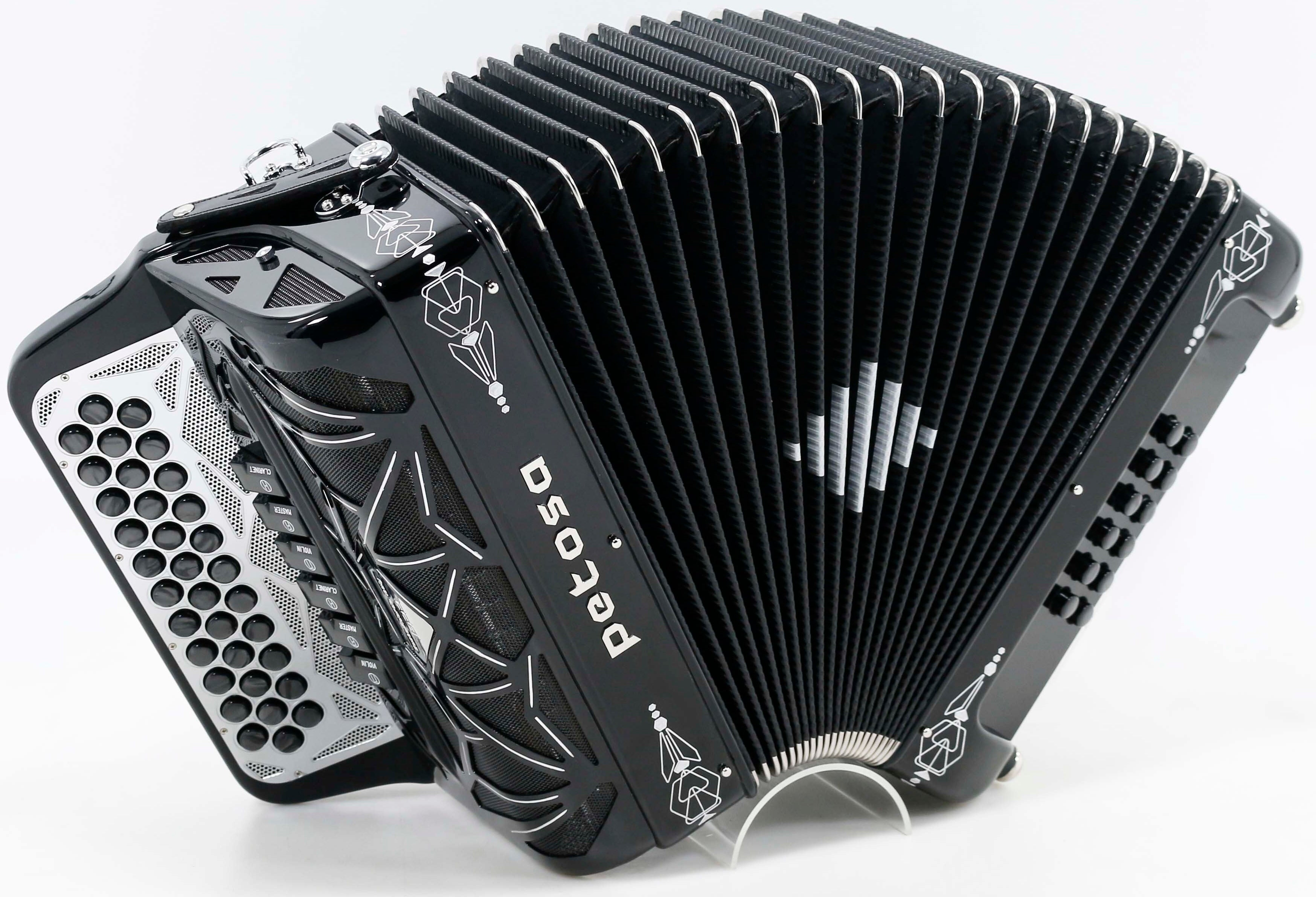 2 Tone Compact FBbEb/EAD (FA/MI) – Petosa Accordions