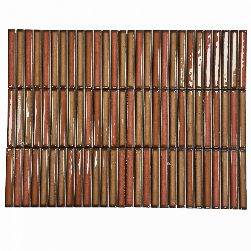 Karatsu Rusty Red Wall Tile in Denver | PetraSlate Tile & Stone