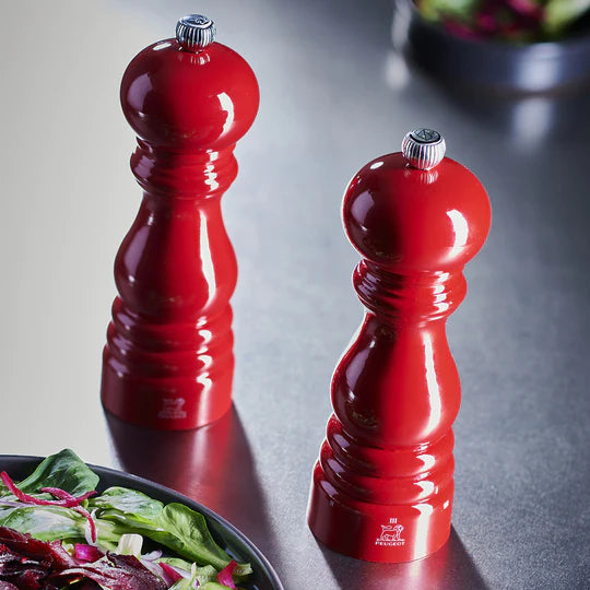 プジョー公式 パリユーセレクト12cmペッパー＆ソルトミルレッド