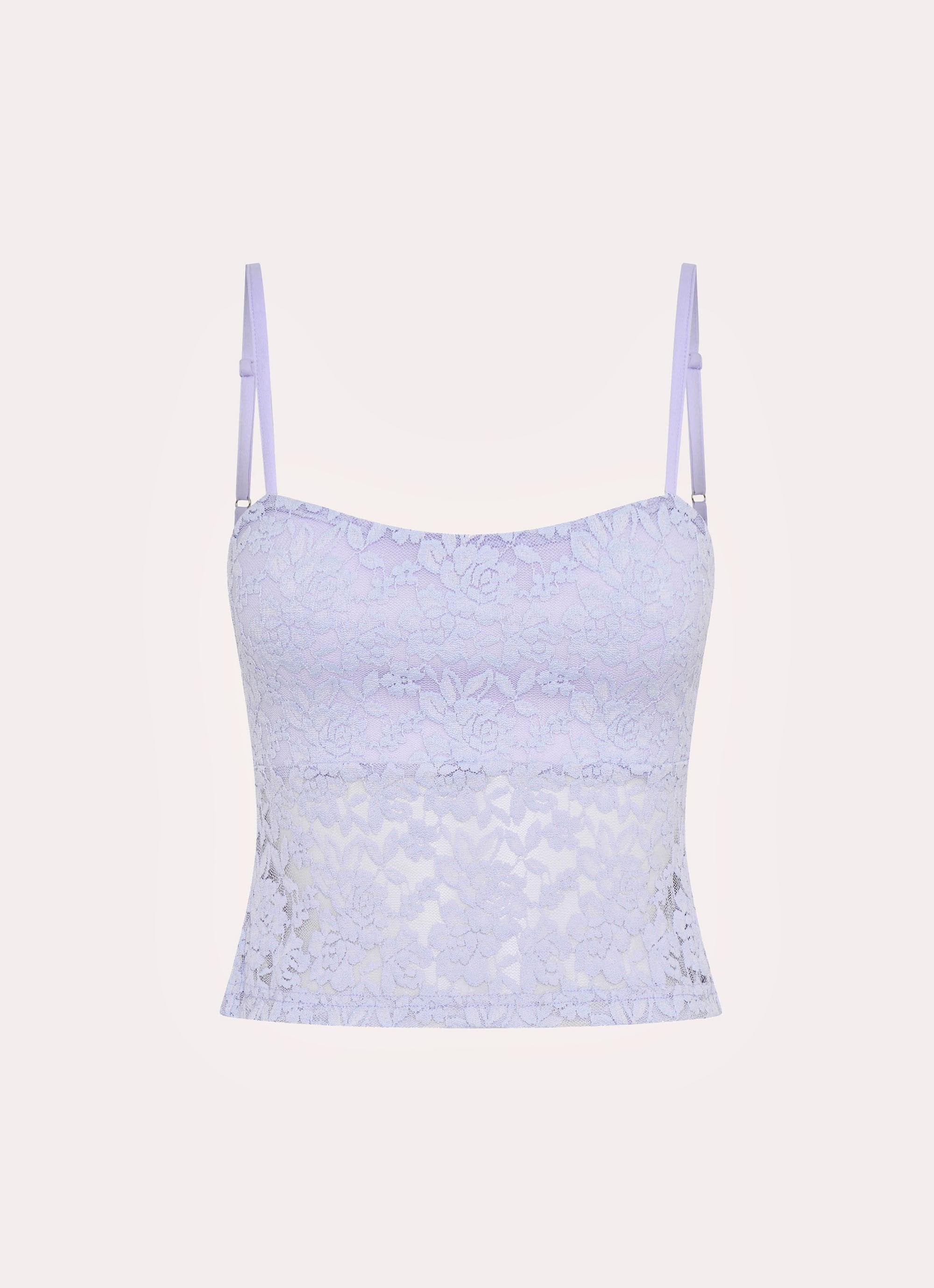 Nancy Lace Top - Lilac – Peppermayo Canada