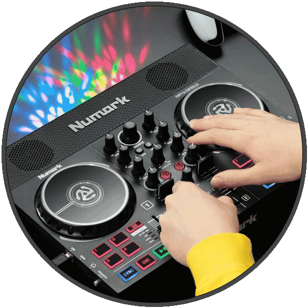 Numark party mix Dj lightningUSB3カメラアダプタ Numark party mix