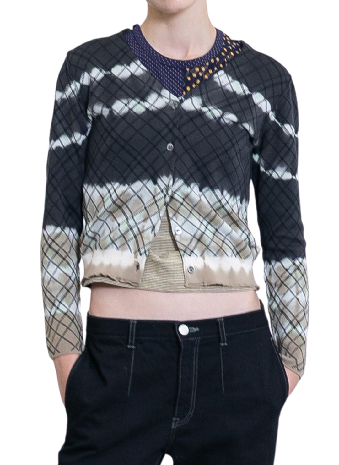 Fluffy Knit Cardigan/Gray｜PERVERZE | パーバーズの公式オンラインストア