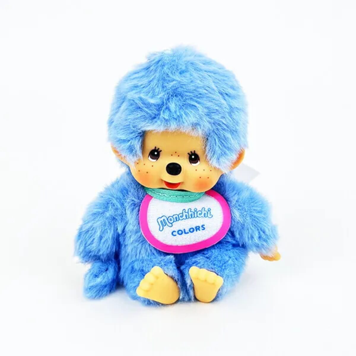 カラフルなモンチッチが心躍るぬいぐるみキーホルダー。その名もCOLORS