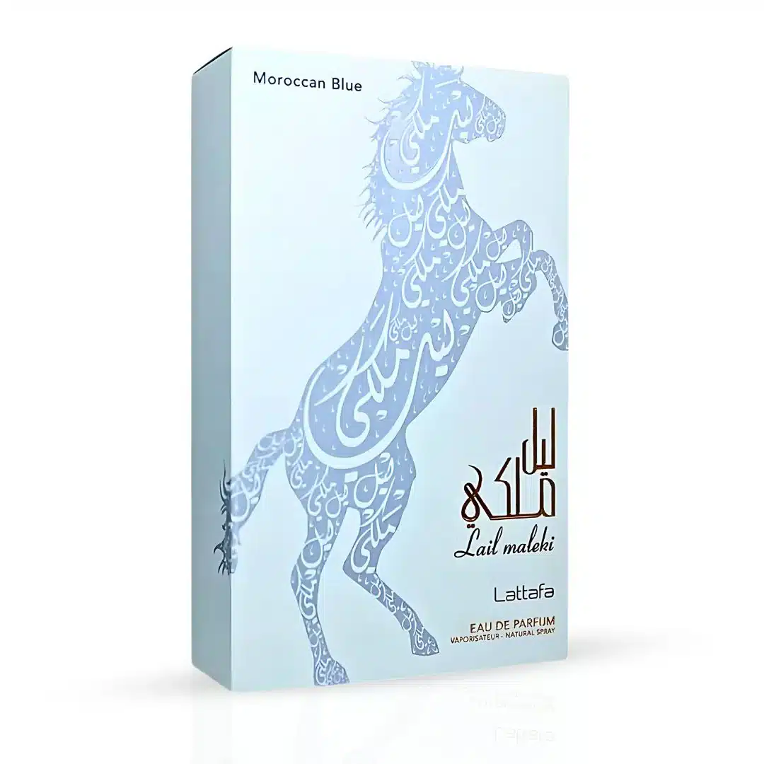 Lattafa Lail Maleki Moroccan Blue 100 ml Eau De Parfum Fresh Spicy