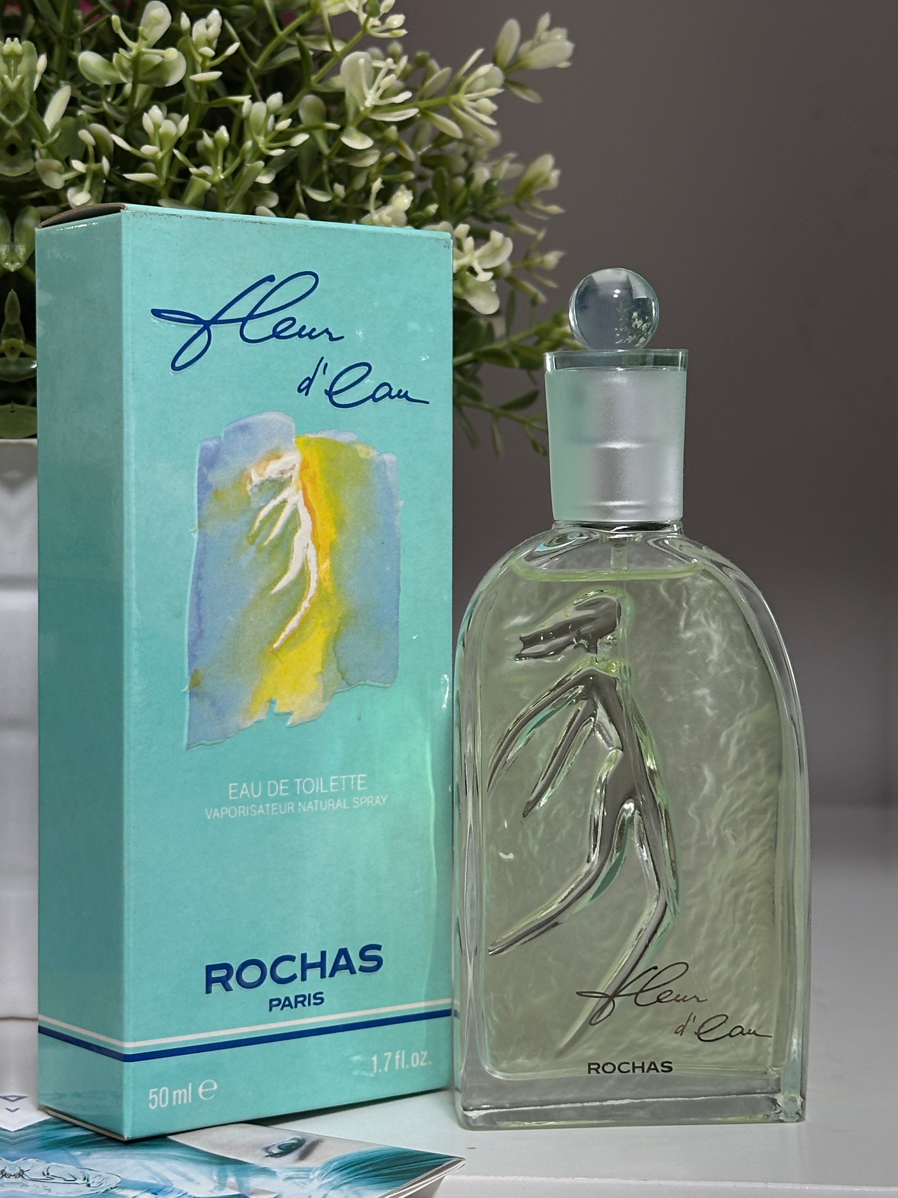 FLEUR D` EAU ROCHAS EAU DE TOILETTE 50ML SPRAY – PerfumeriaZamora