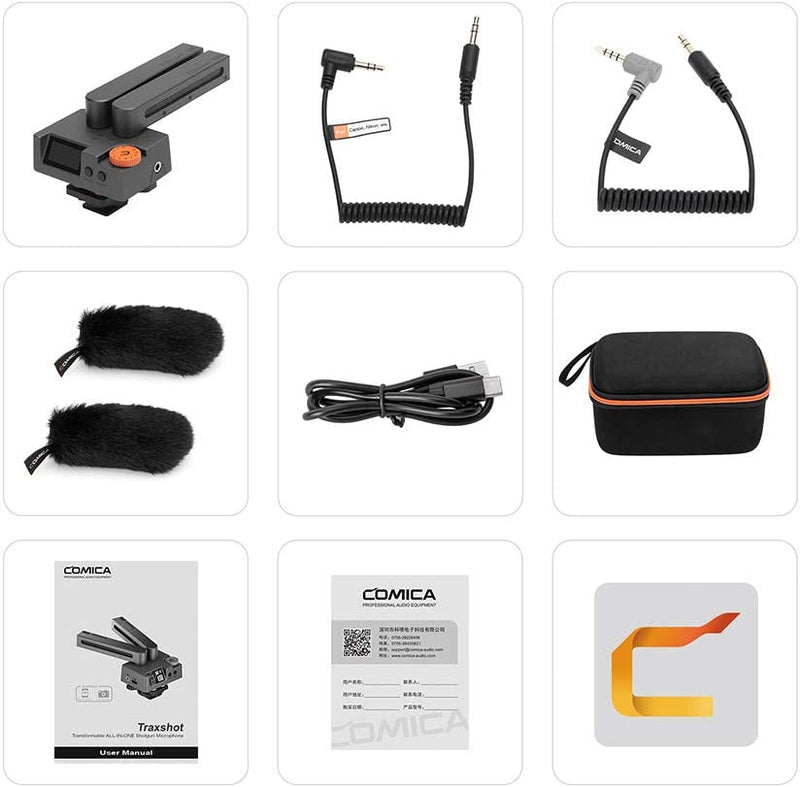 COMICA Traxshotショットガンマイク カメラ/スマホマイク スーパー