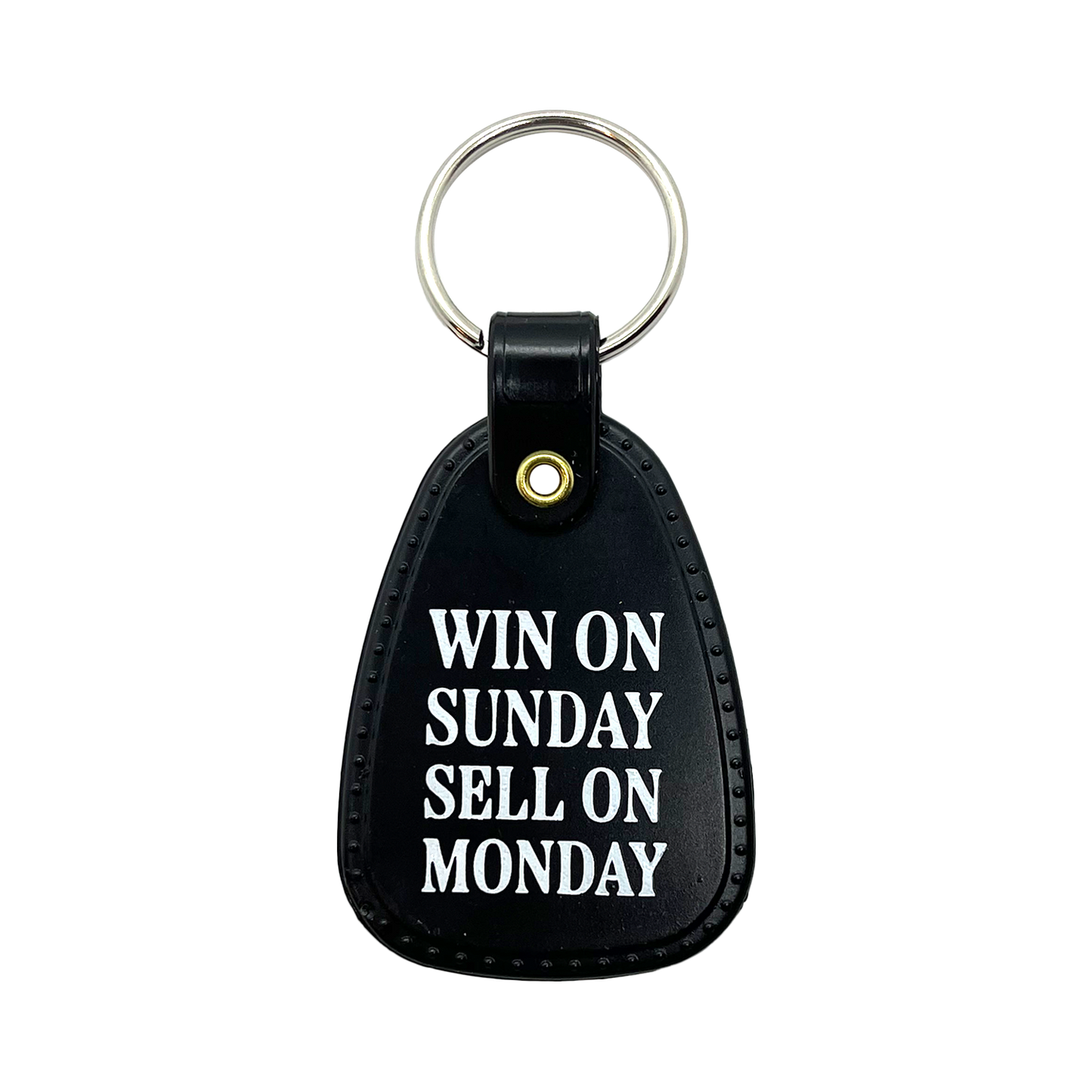 WIN ON SUNDAY KEYCHAIN – Period Correct