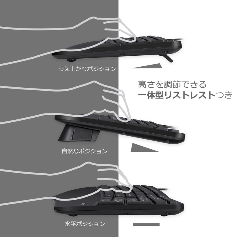 PERIDUO-505 エルゴノミック キーボード・マウスセット – Perixx Japan