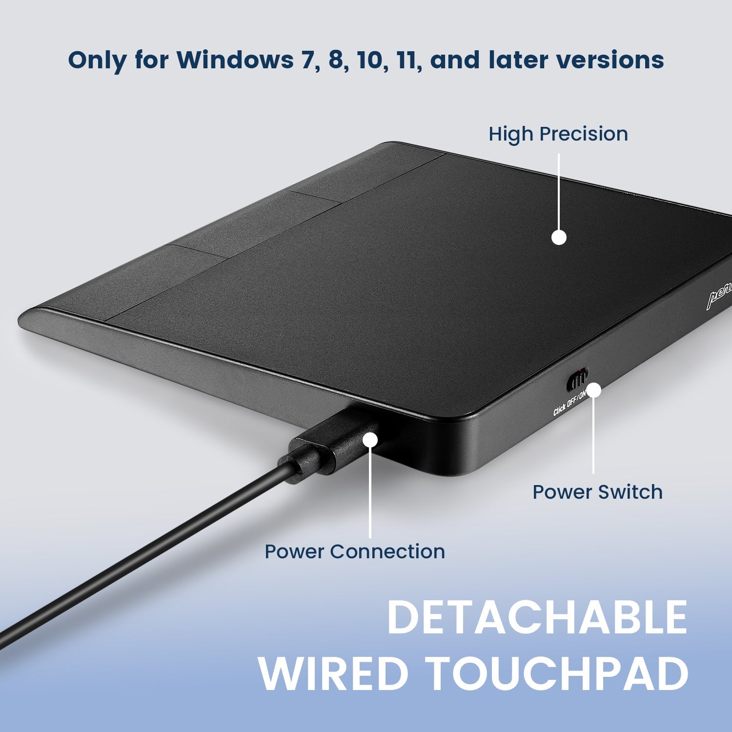 PERIPAD-506 Wired Slim USB Touchpad - Perixx USA