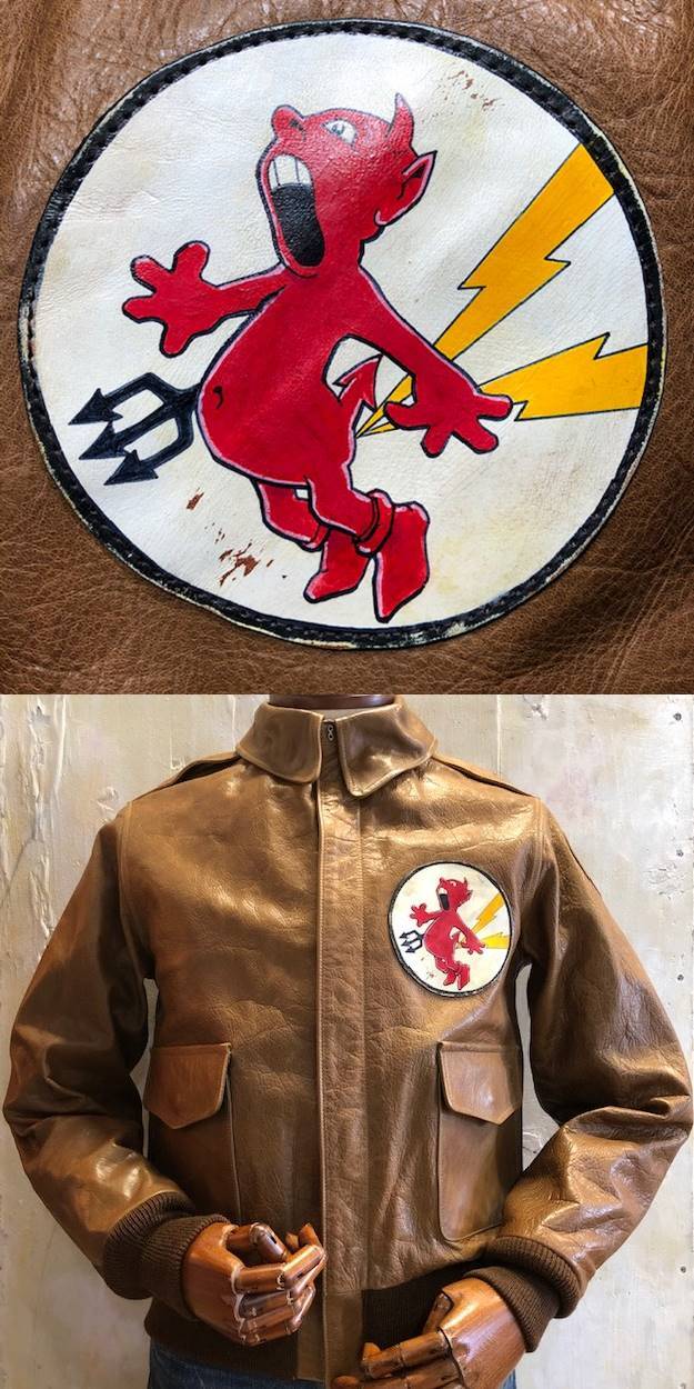 スコードロンパッチ製作（エイジング加工） - JET RUG