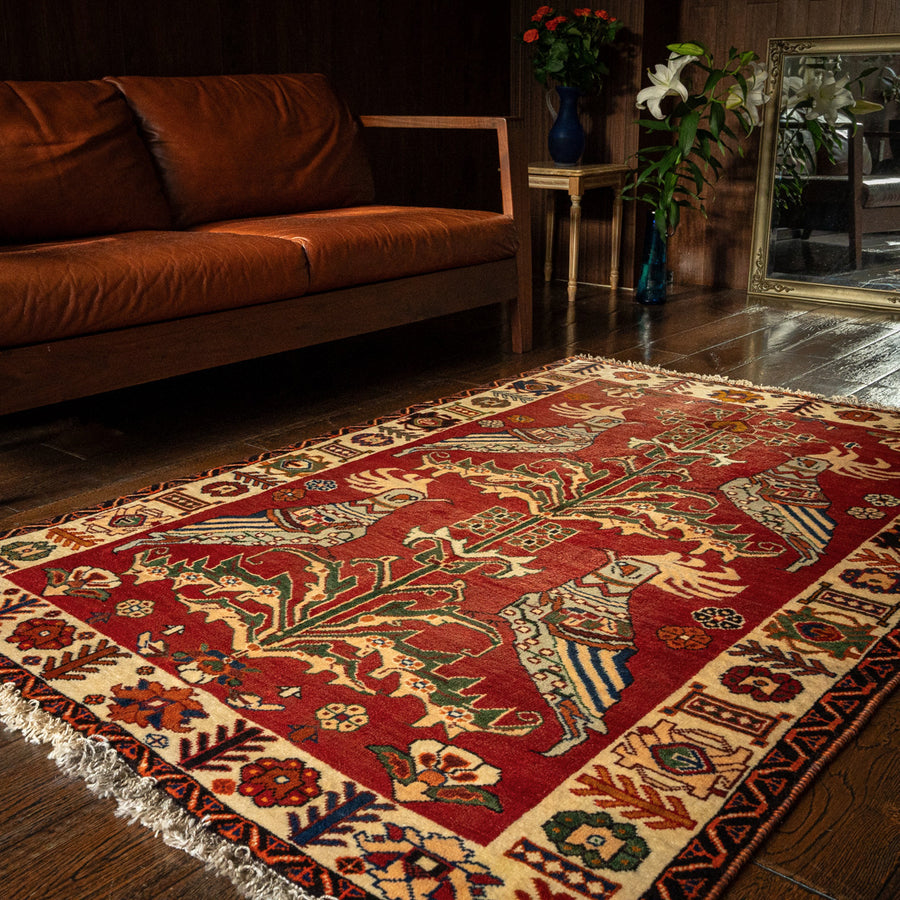 ペルシャ絨毯（手織り）約150×200cm – Persiadirect