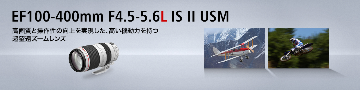 EF100-400mm F4.5-5.6L IS II USM：レンズ交換式カメラ・レンズ｜個人
