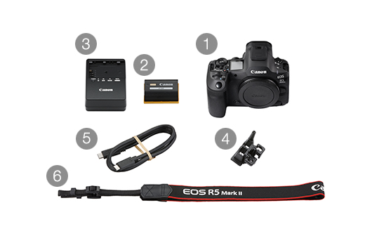 商品構成 EOS R5 Mark II：レンズ交換式カメラ・レンズ｜個人｜キヤノン