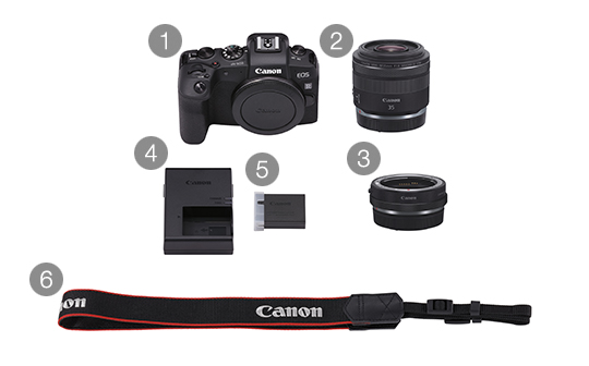 商品構成 EOS RP：レンズ交換式カメラ・レンズ｜個人｜キヤノン