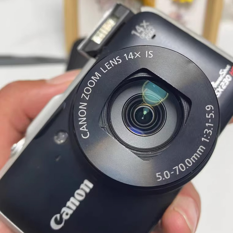 Canon PowerShot SX230 HS 12.1MP Digital Camera - Black Tested | eBay