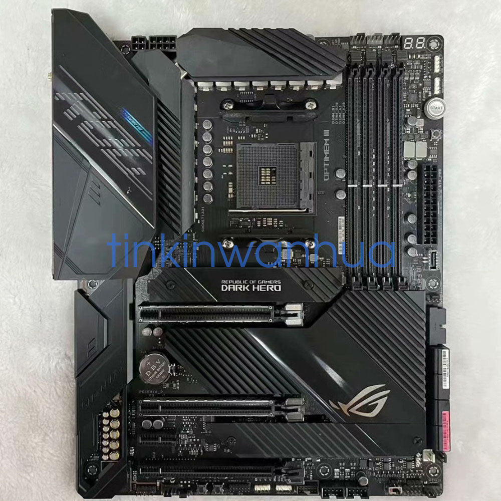 For ASUS ROG CROSSHAIR VIII DARK HERO Motherboard AMD X570 Socket
