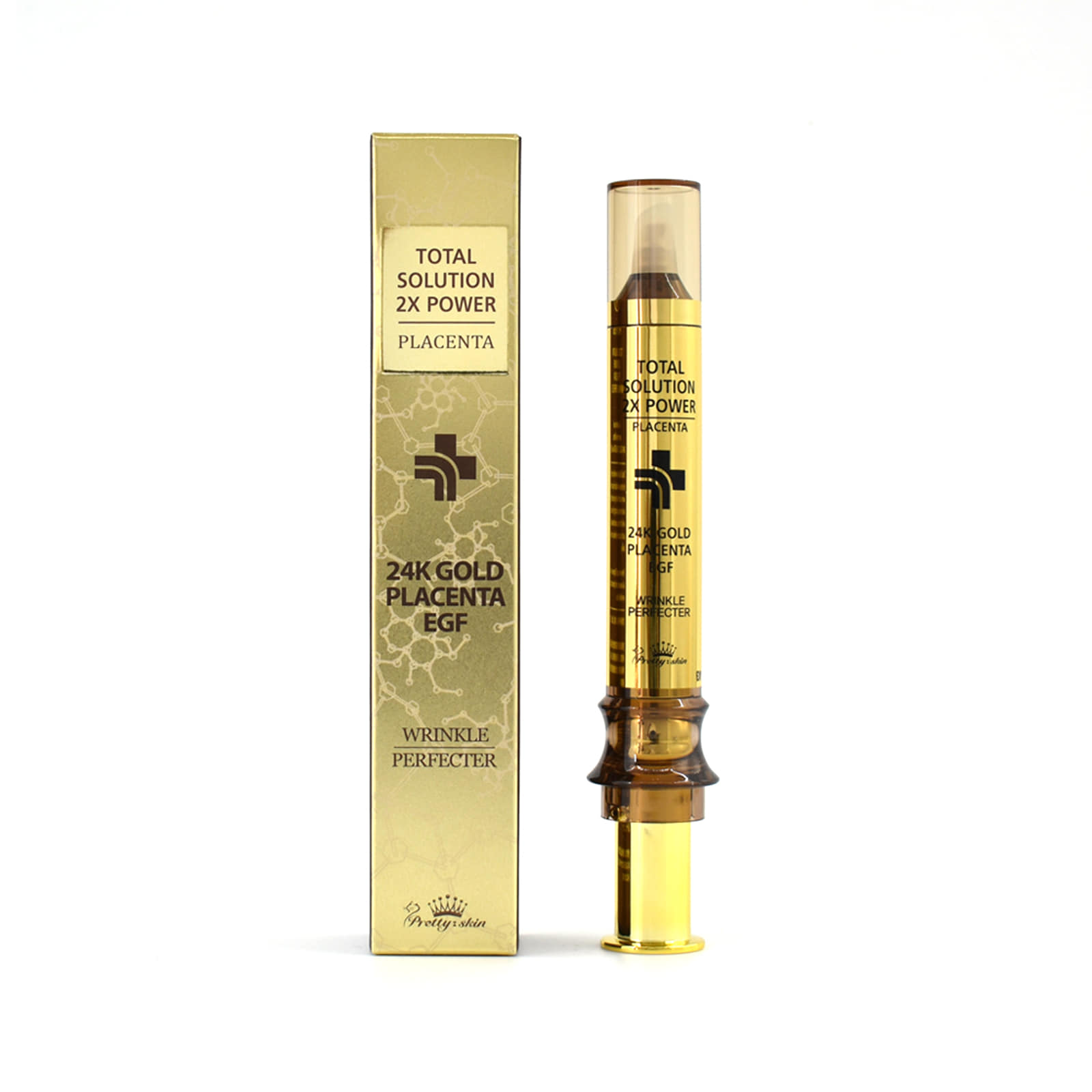 24K Gold Placenta EGF Pretty Skin Total Solution Wrinkle Perfecter