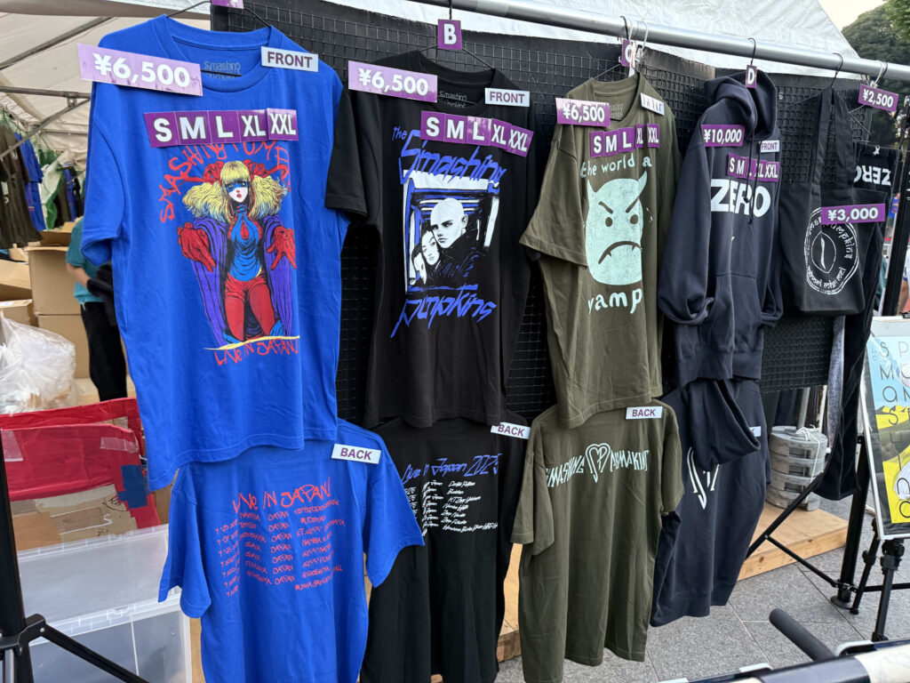 スマパン 来日 武道館ライブレポ！グッズTシャツ徹底解説