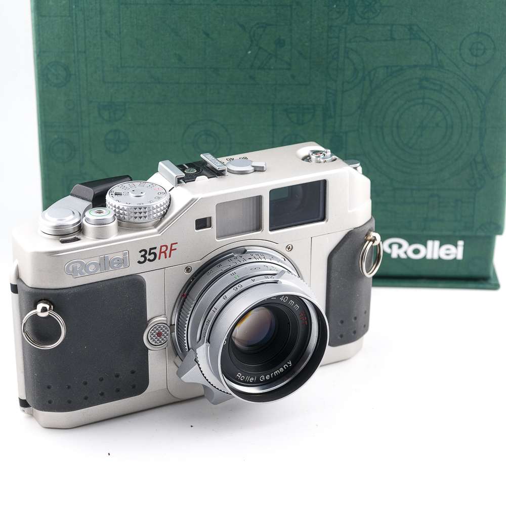 Rollei 35 RF 35mm Rangefinder Film Camera with Rollei Sonnar HFT