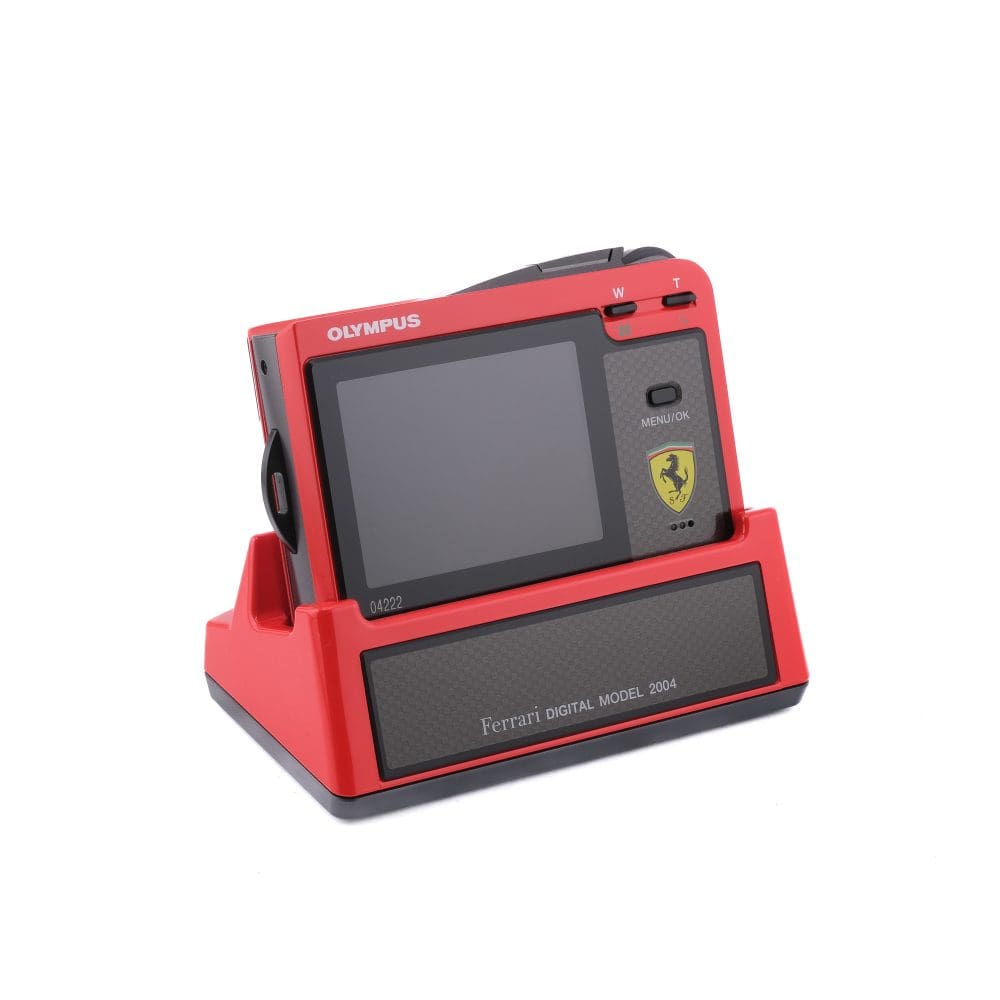 Olympus Ferrari Limited Edition 2004 Red Point and Shoot Film